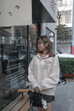 New York拼色領hoodie